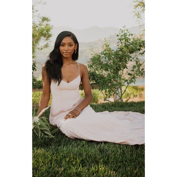 Show Me Your Mumu Godshaw Goddess Gown in Dusty Blush XXL NWT - Picture 1 of 6